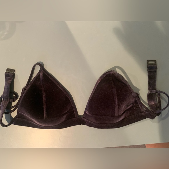 Triangl bikini black velvet neoprene - Picture 4 of 7